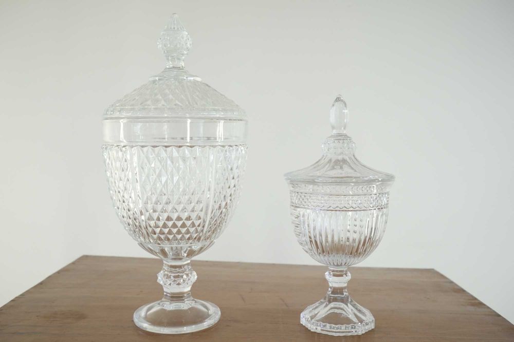 6 peças em cristal (Excelente estado)