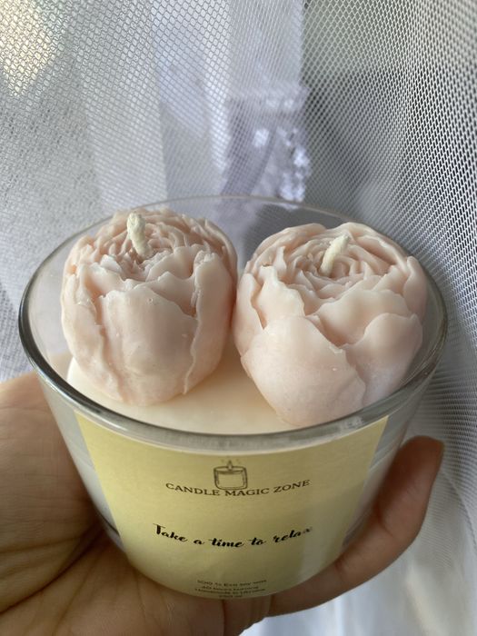 Аромасвічка соєва півонії