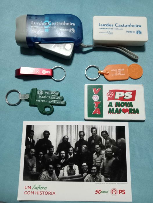 Brindes Partido Socialista e Partido Social Democrata