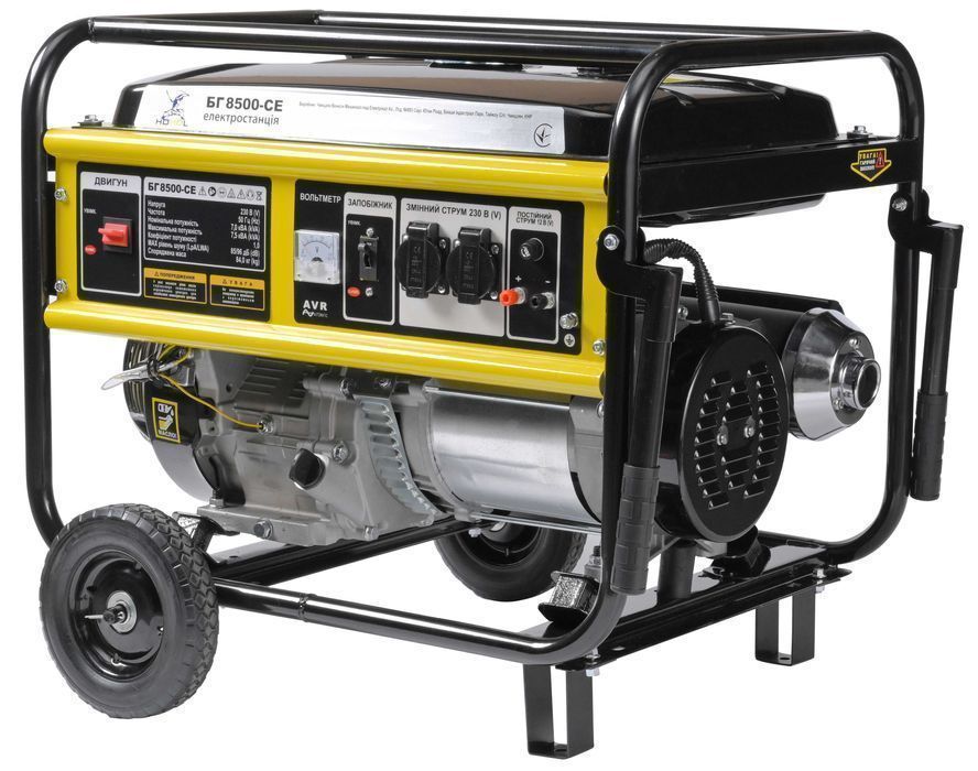 Генератор бензиновый Hohol БГ 8500-СE (230B /7,0-7,5 кВт) МЕДЬ, zen579