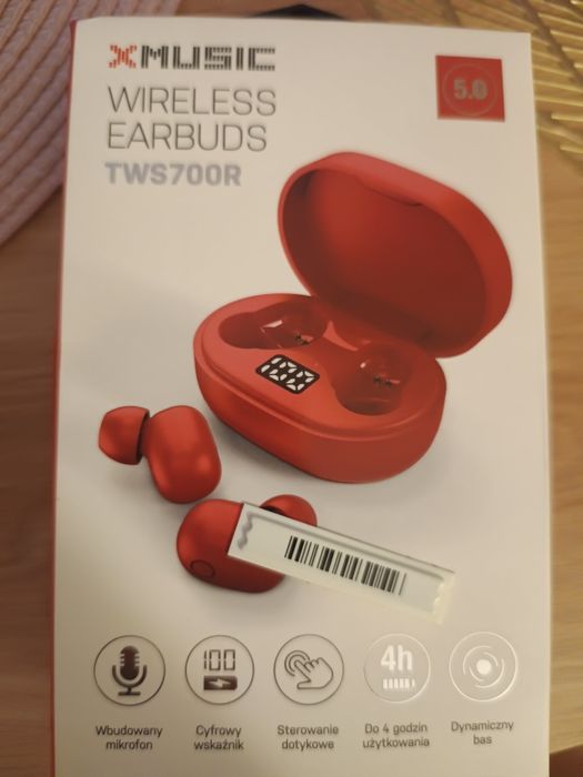 Słuchawki bezprzewodowe TWS700R XMusic