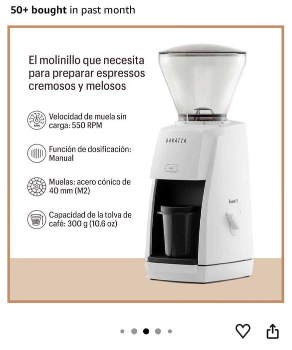 Baratza Encore ESP electric coffee bean grinder