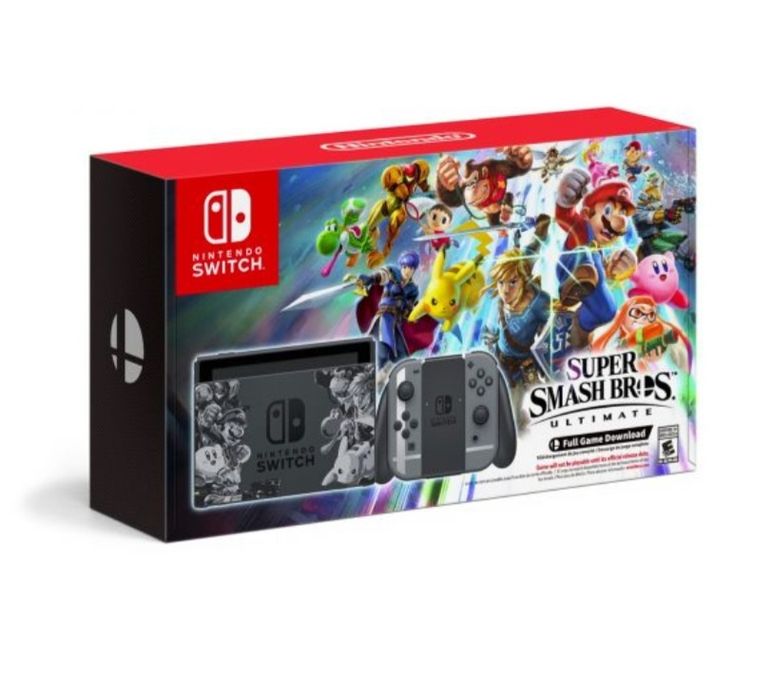 Nintendo Edição colecionador
Nintendo Switch Edição Super Smash Bros.