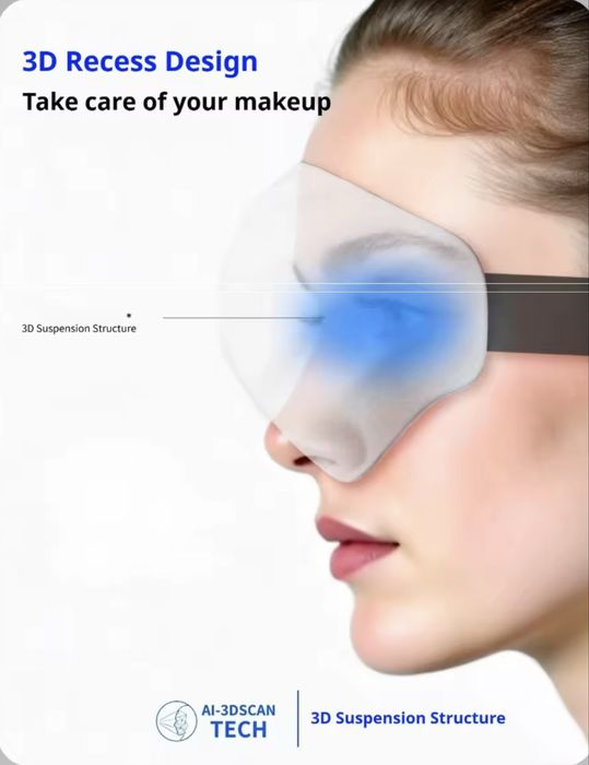 Продаж маски для сну - БІЛА -Xiaomi Dreamlight 4S Pro Airbag Eye Mask