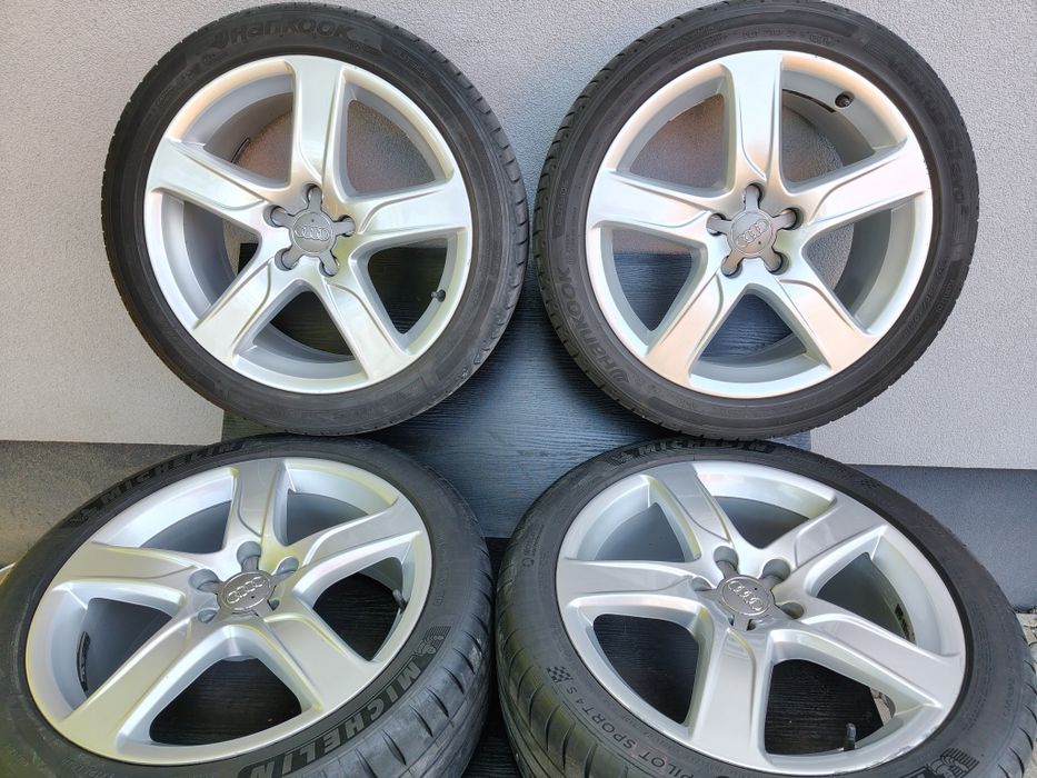 Oryginalne felgi Audi 5x112 R18 . Montaż gratis. Wysyłka 40zł 1szt.