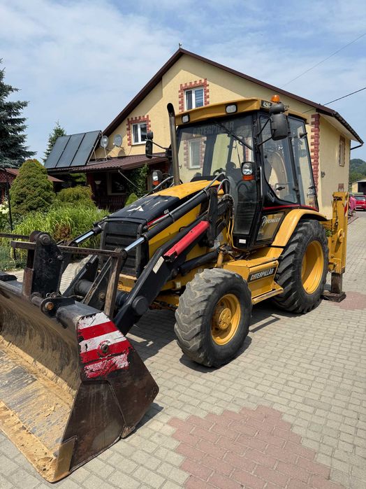 SPRZEDAM koparko-ładowarke CAT 428C