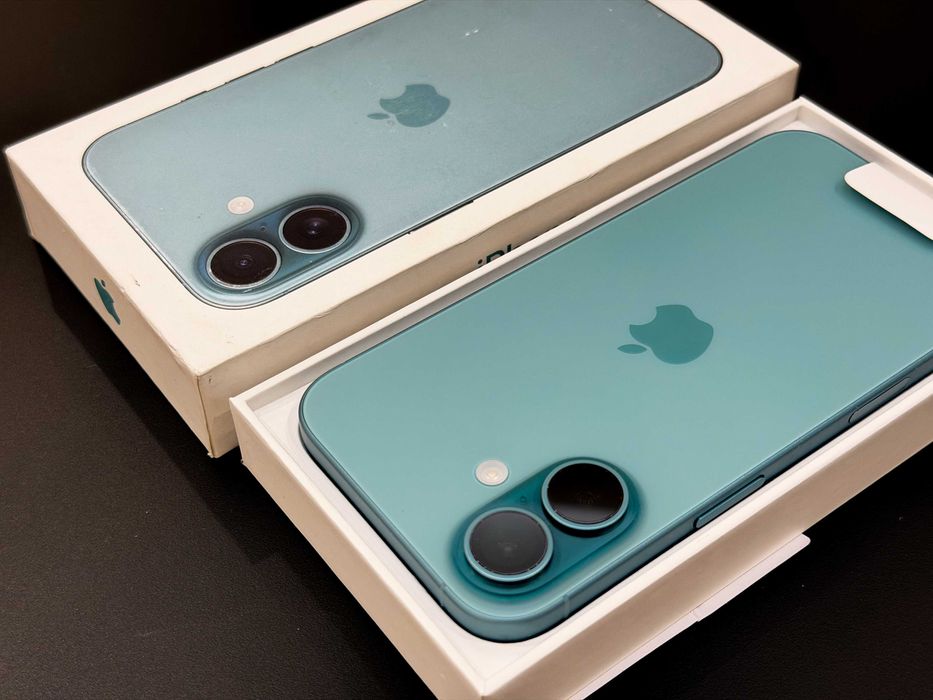 iPhone 16 128GB • 0 cykli • 100% BAT • RATY 0% • Zielony • Gwarancja