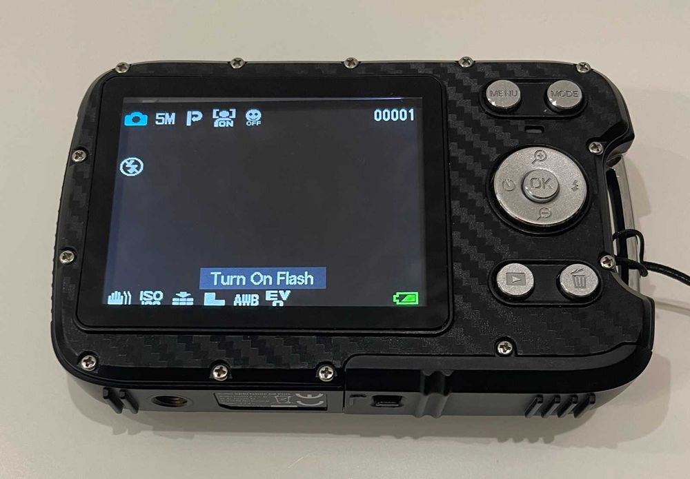 Водонепроницаемая (до8 м) камера Rollei Sportsline 60 Plus 21 МП Синий