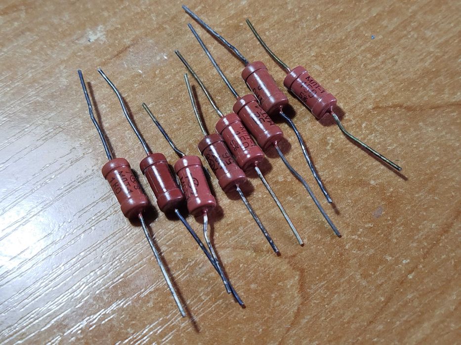 резисторы, конденсаторы ссср