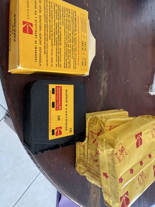 3x single 8 kodachrome & 2x super 8 kodachrome