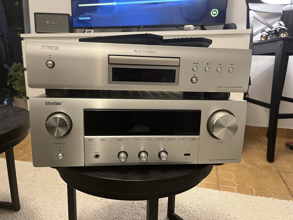 Amplitiuner Stereo DENON dra-800h & DCD-600NE