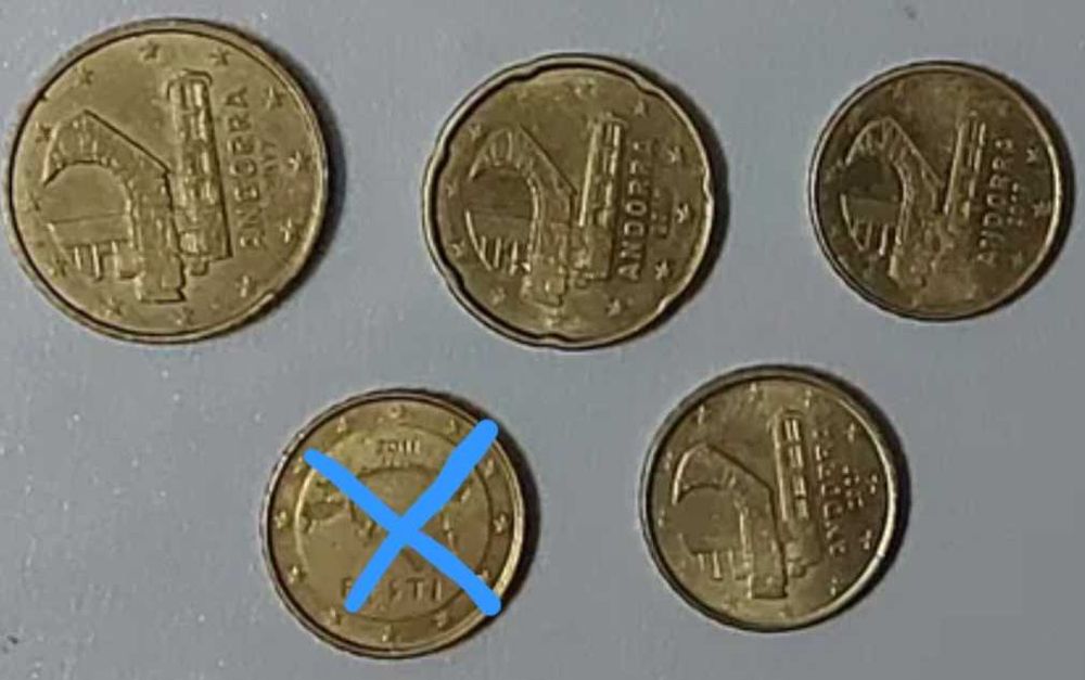 Moedas     euros