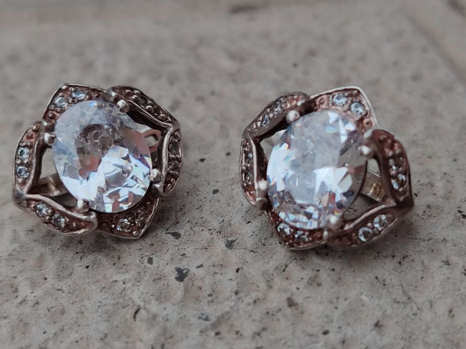 Серьги серебряные