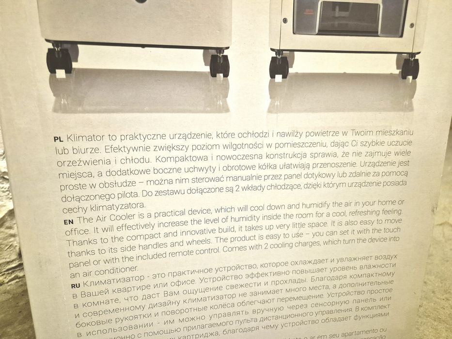 Klimator HOFFEN biały