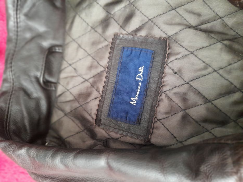 Vendo casaco cabedal Massimo Dutti XL