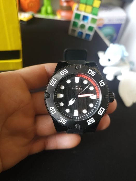 Relogio Invicta black