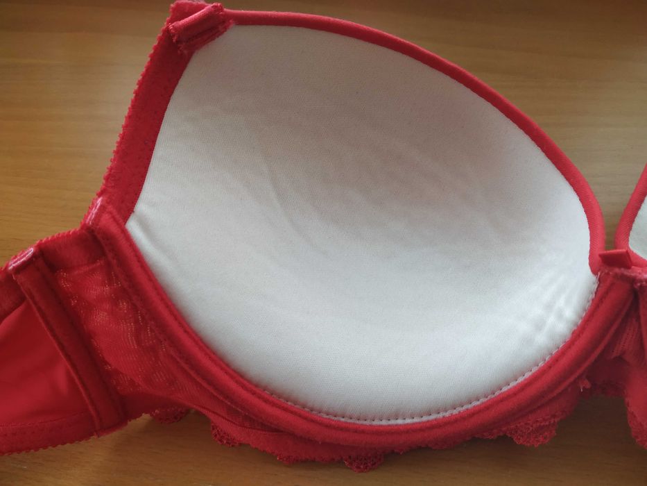 Czerwony biustonosz Kris Line 65 F