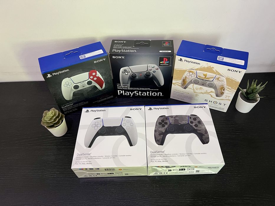 Comandos PS5 DualSense Novos e Selados | Várias Edições e Cores | Fatura e Garantia