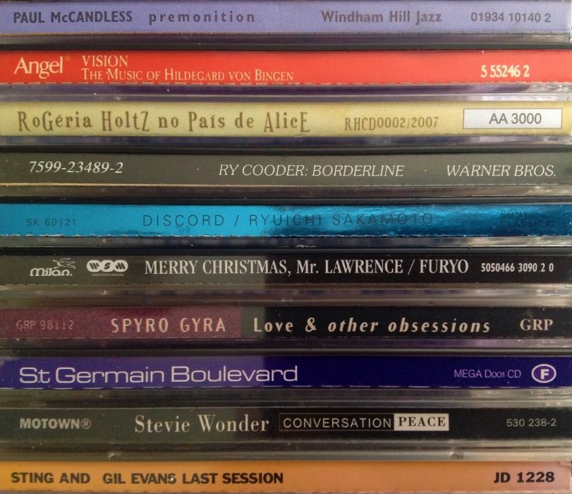 50 CDS - Vários Estilos Musicais - RAROS - Como Novos