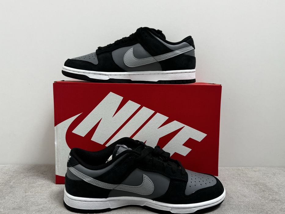 Кросівки Nike Dunk Low Grey/Black IB3079-001