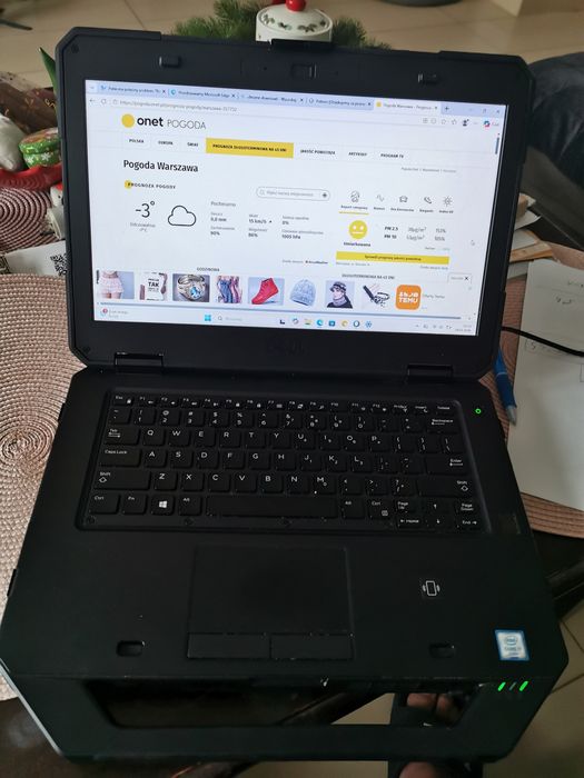 Dell rugged 5414 toughbook, dysk twardy 237GB36GB