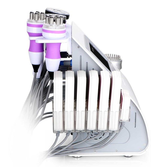 Maquina Pink 9in1 Lipo Laser + Cavitação RF Corporal+ RF Rosto+Vácuo