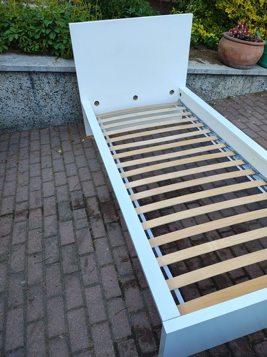 Łóżko 90x200 IKEA Malm z materacem