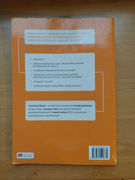 Password Reset A2+/B1