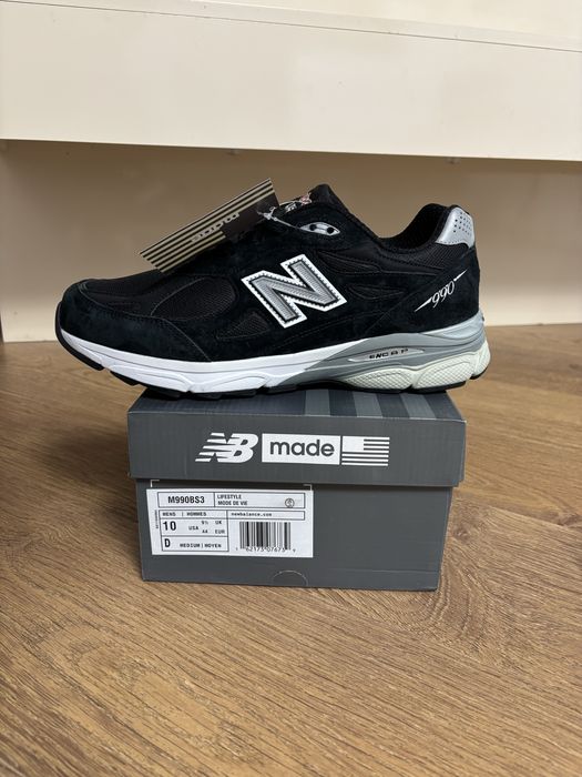 Кросівки New Balance 990v3 Made In USA 'Black' M990BS3