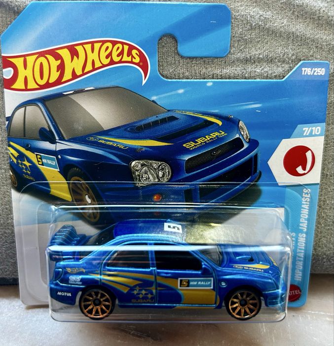 Conjunto Hotwheels Subaru+3