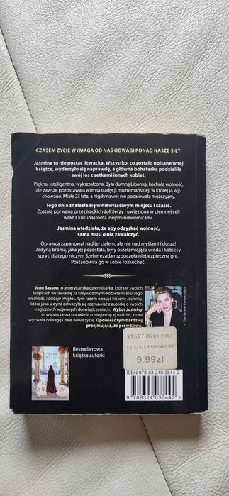 Wybór Jasminy ksiazka Jean Sasson