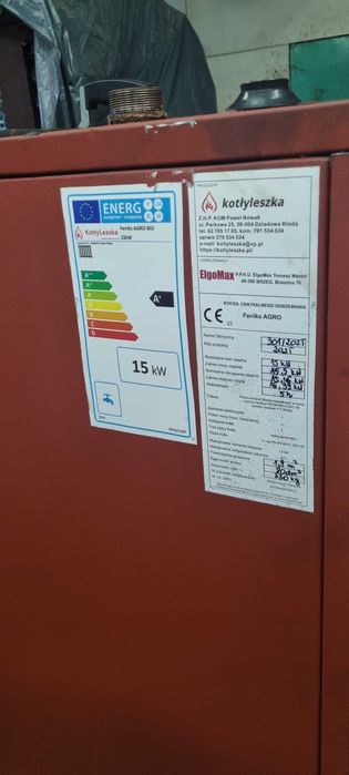 PIEC, KOCIOŁ 15kw na Drewno Węgiel