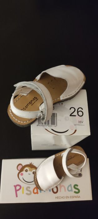 Calçado Menorquinas menina tamanho 26