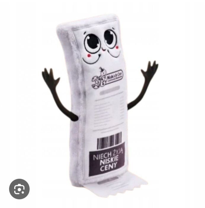 Paragon Piotrek  Biedroniak z Biedronki Nowy z Metką! wysyłka 1 pln