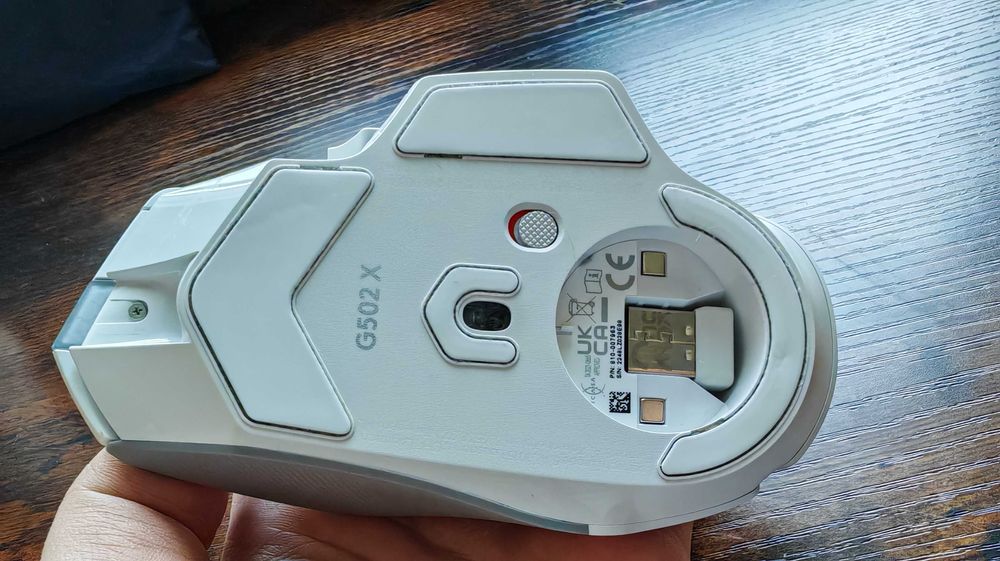 Myszka Logitech G502 X Plus - bezprzewodowa biała
