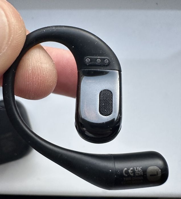 Słuchawki bezprzewodowe Shokz OpenFit czarne, open ear