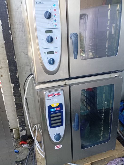 Piec Rational SCC101 + Rational CombiMaster CM61 – zestaw  pieców konwekcyjno-parowych