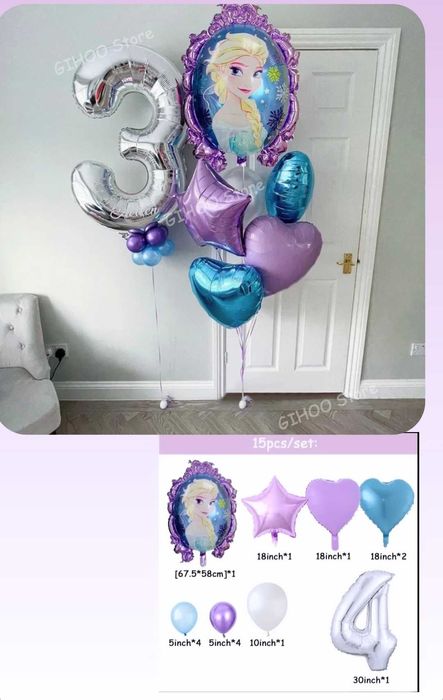 Frozen Холодне серце Анна , Ельза,топери, кульки, косметика, ляльки