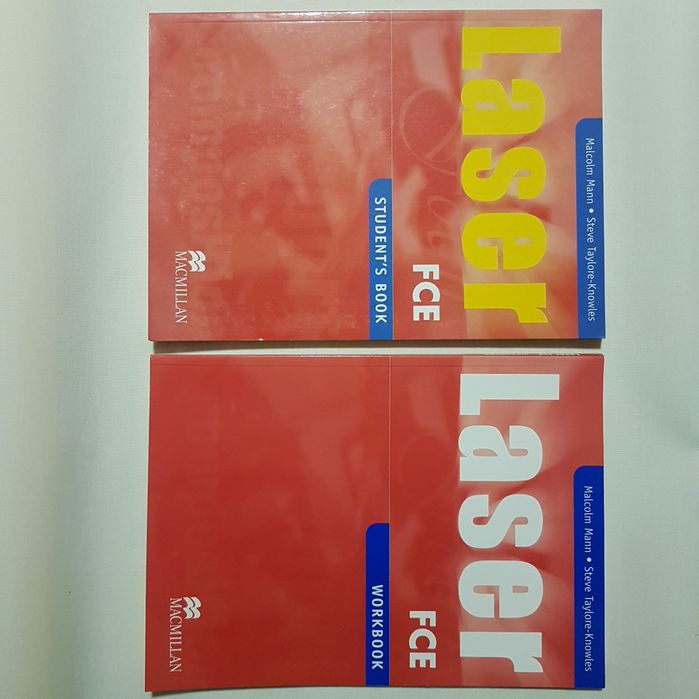 Nowy kpl LASER FCE B2 podręcznik+ zeszyt ćwiczeń  Macmillan