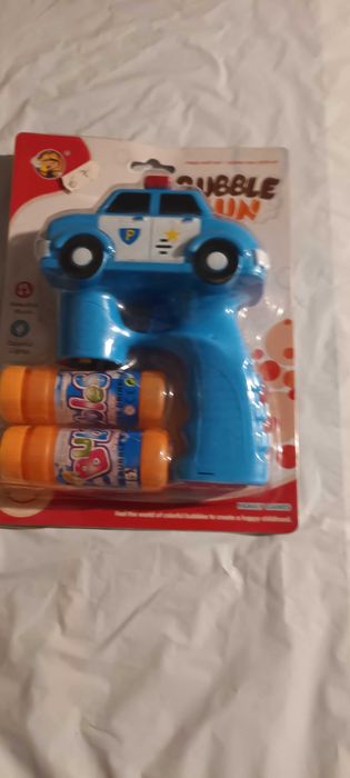 Pistola bola de sabão Azul