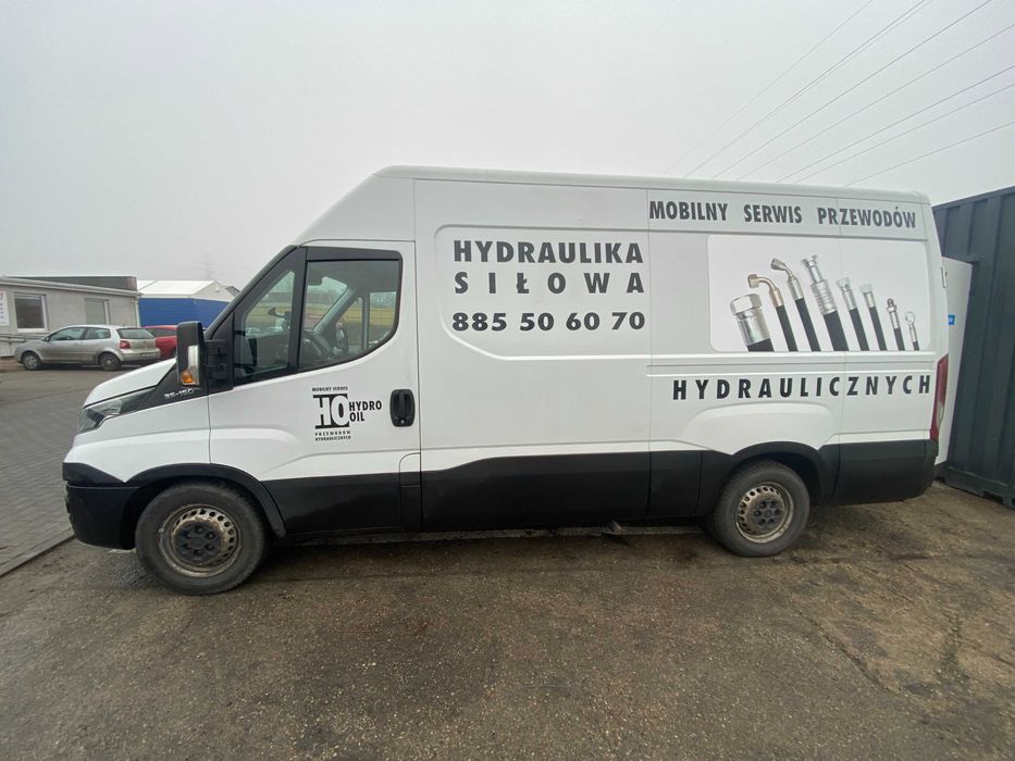 Mobilne zakuwanie węży hydraulicznych, wężę hydrauliczne