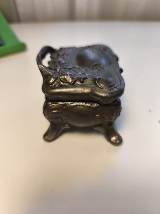 Szkatułka puzderko prl