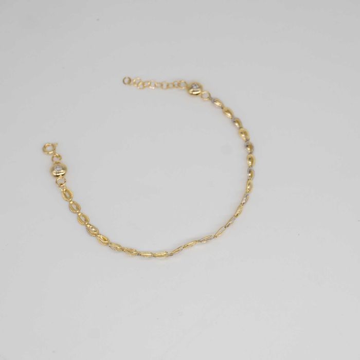 Złota bransoletka 585 2,52 gram regulacja 17-19cm Nowa WYSYŁKA GRATIS