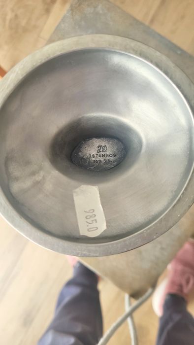 Jarro em estanho 95 por cento em estanho