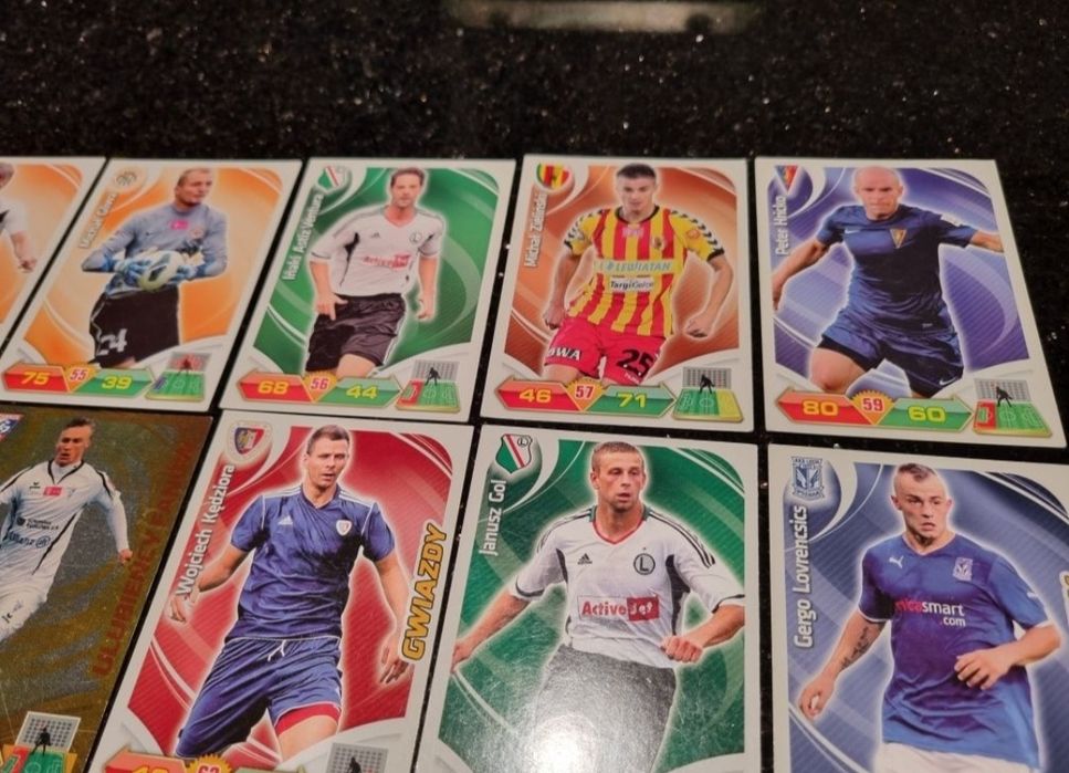 Karty piłkarskie Panini Adrenalyn Ekstraklasa Piech Mila Traore Cani