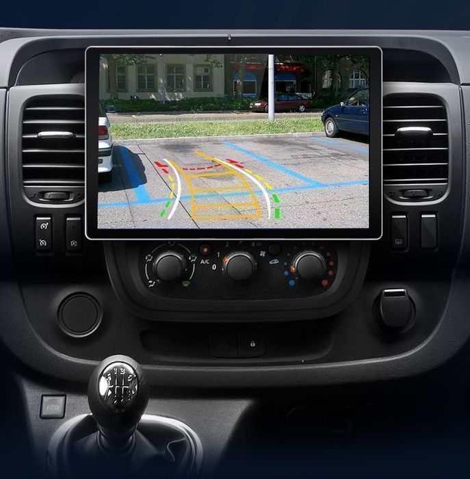 Radio Android 15 13,1” CarPlay Android Auto – Trafic 3 Vivaro B GPS Nawigacja Stacja Multimedialna WiFi Bluetooth DSP 4G LTE PL 6GB/128GB