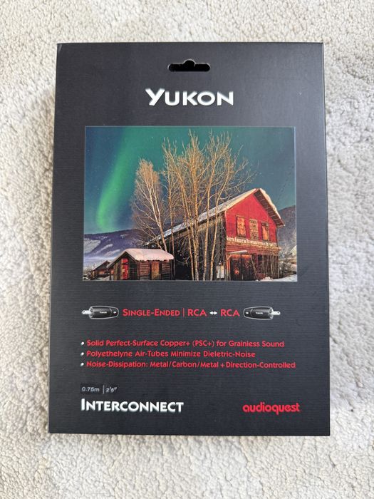 AudioQuest Yukon RCA - 2 x 0.75 m