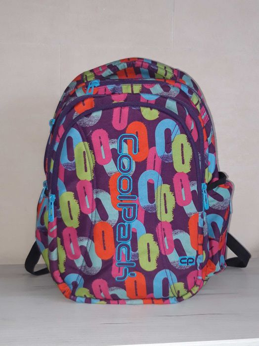 Komfortowy porządny duży pakowny plecak na ferie Coolpack Basic