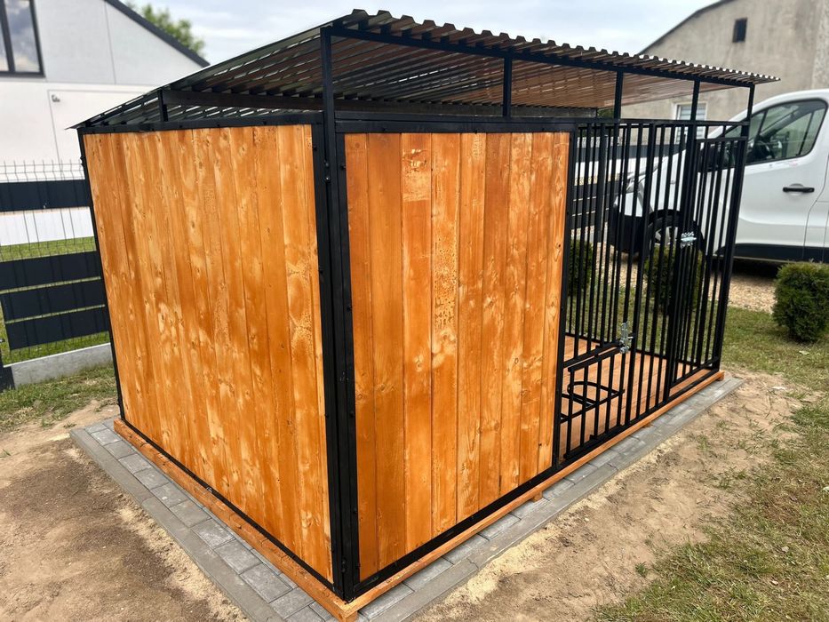 Kojec/klatka dla psa transport montaz