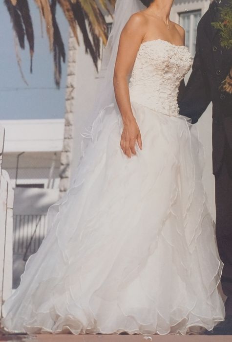 Vestido Noiva Pronovias coleção YOU – OFERTA Acessórios – 400 €